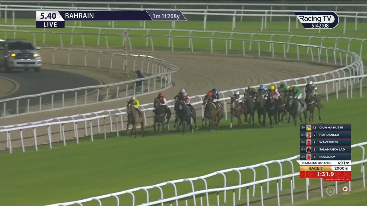 Cheltenham, Aintree... Bahrain! 🇧🇭 lucinda russell and Michael Scudamore strike in the valuable Anchorman Cup, part of the Bahrain Turf Series, thanks to a great ride from the front from @EDMUNDZZ98 👏 Bahrain Turf Club