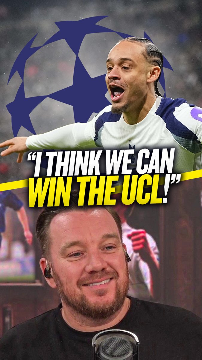 🏆 "I think we can win it!" 🔥 "Spurs in the UCL are a different team! Jamie O'Hara believes #THFC are capable of winning the Champions League! 😳