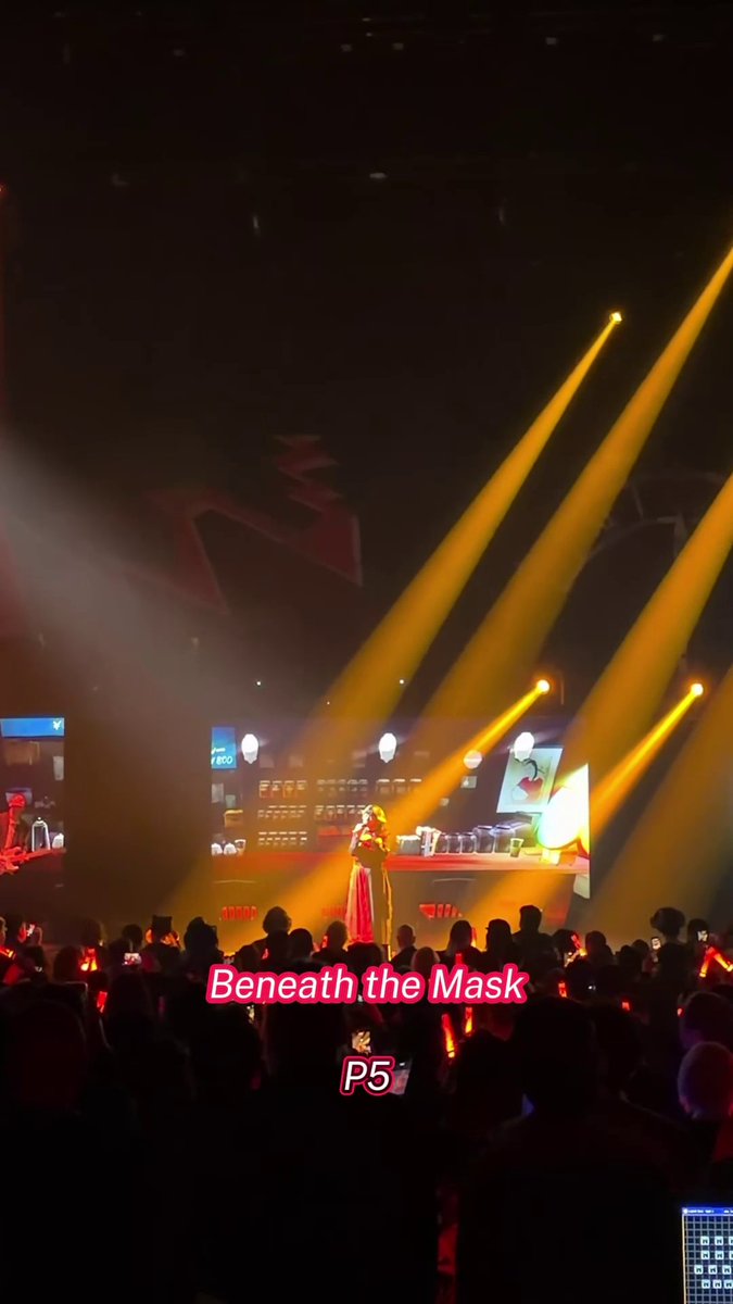 Lookin' cool, Lyn Inaizumi (稲泉 りん) 🎤🔥 Featuring some of the iconic Persona 5 songs performed at Persona Live 2026: Awakenings!