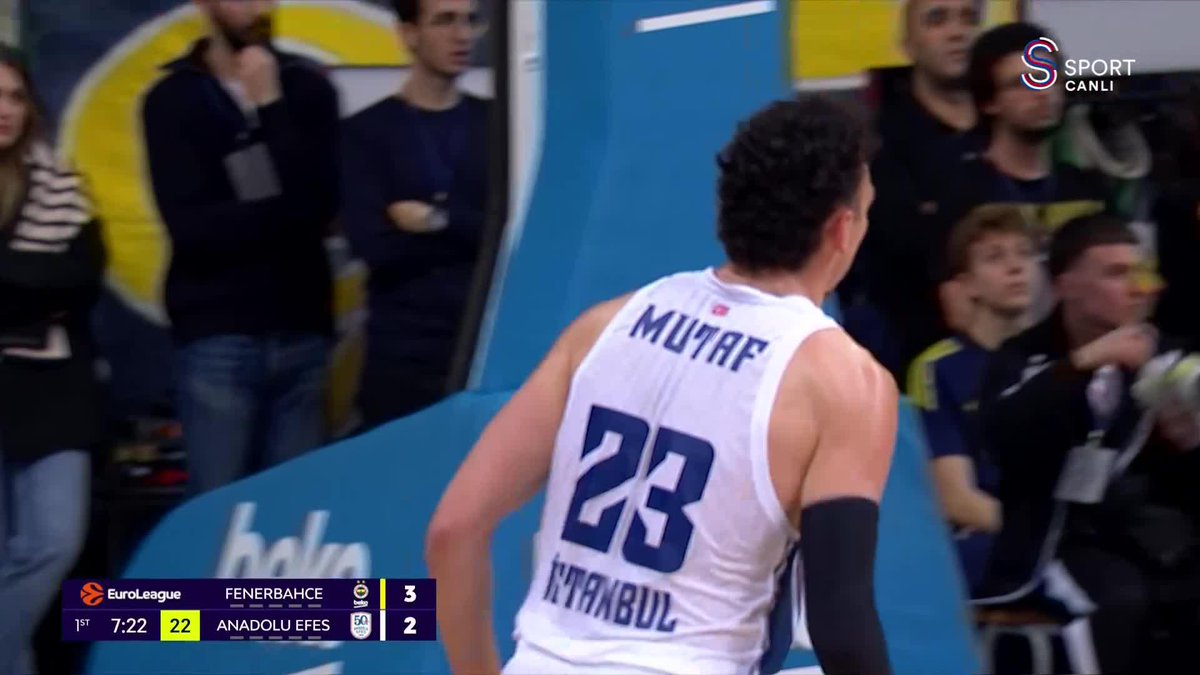 Anadolu Efes'in ilk sayıları da David Mutaf'tan geldi! 2️⃣