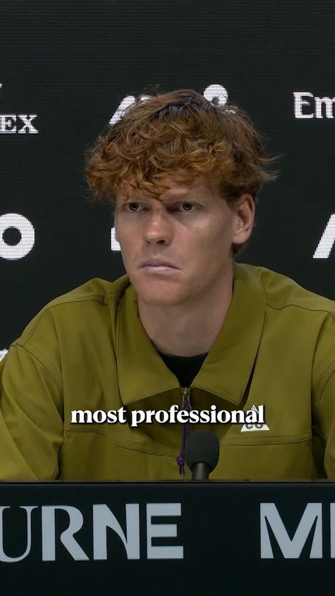 Nice words from Sinner towards Djokovic, says he learns a lot from him and he's an inspiration. Djokovic tomorrow needs to be fired up and aggressive, his style of play needs him to pumped to get his intensity up. No Mr Nice guy tomorrow I want the Wolf!