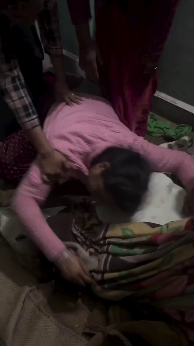 It can happen only in India💔 For many years a woman loved a cow like her own child. She took care of her every day, fed her, and treated her with deep affection. Their bond was not just of an owner and an animal, but like a mother and daughter. When the cow died, the woman broke down and cried inconsolably. She kept saying My dear, in your next life, be born as my child Her pain and tears made everyone present emotional. This shows that real love has no boundaries. I hope more and more people feel such emotions for all living beings especially Cows