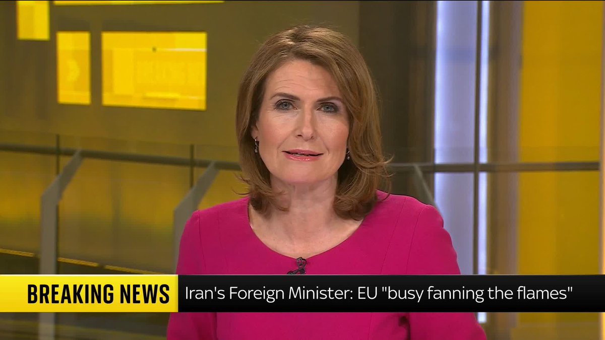 BREAKING: Iran's foreign minister has condemned the EU's decision to designate the country's Revolutionary Guard Corps as a terrorist group. Sky's JayneSeckerSky has the latest ⬇️ Iran live updates 🔗 📺 Sky 501, Virgin 602, Freeview 233 and YouTube