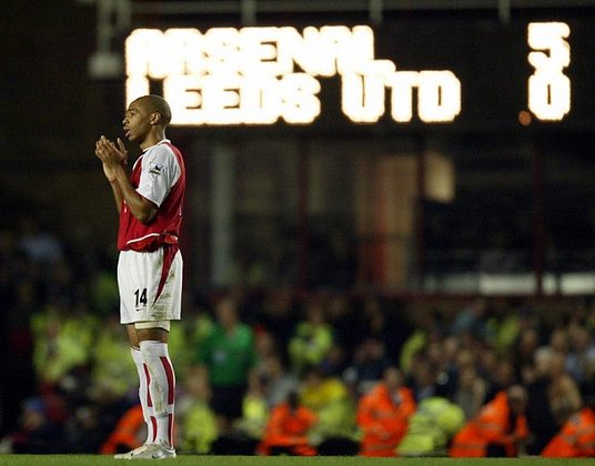 “I've seen most things in this league in the last 25 years. I haven't seen anything like him". - Andy Gray after Thierry Henry put 4 past Leeds in 2004.