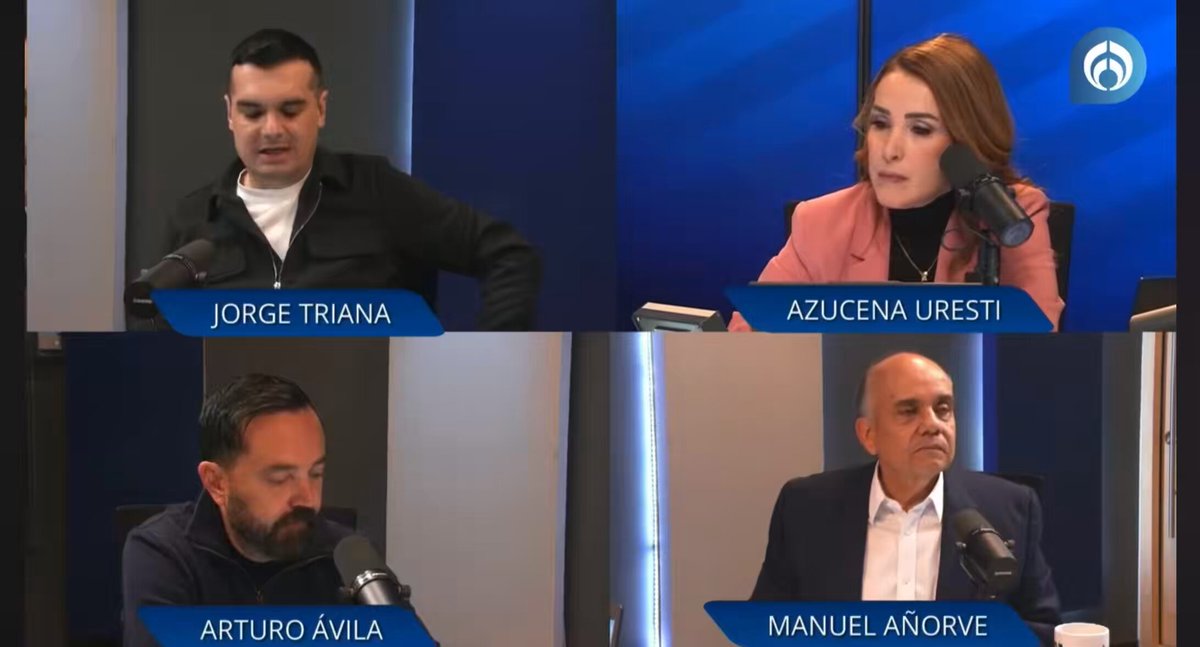 Les ruego, por favorcito, les suplico no le den RT a la mejor respuesta jamás expresada al chilloneo morenista de García Luna, es genial… 👇🏻 Cortesía de Jorge Triana en el espacio de Azucena Uresti