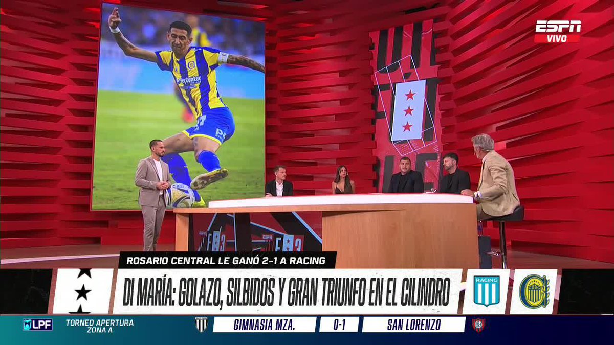 ¿CON NIVEL DE SELECCIÓN? Ángel Di María, una de las grandes figuras de la fecha 2 en el #TorneoApertura. ▶️ Mirá #ESPNFútbol3 en el Plan Premium de #DisneyPlus