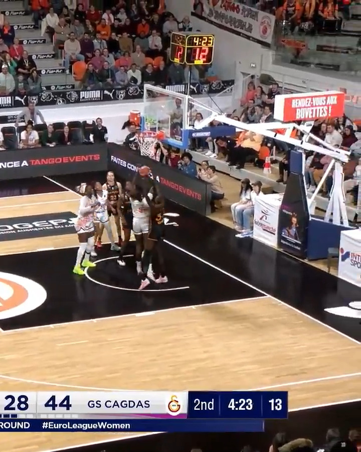 Defense Minister 🛡 #EuroLeagueWomen x Awakkuier | Galatasaray Çağdaş Faktoring