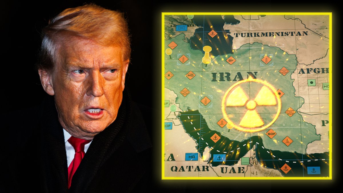 ☢️COUNTDOWN TO WAR WITH IRAN!!!☢️ President Trump Posts, "A Massive Armada Is Heading To Iran... It Is, Ready, Willing, And Able To Rapidly Fulfill Its Mission, With Speed And Violence If Necessary... Hopefully Iran Will Quickly Come To The Table And Negotiate A Fair And Equitable Deal... MAKE A DEAL!... The Next Attack Will Be Far Worse!" Iran Responds With Warning Of Retaliation, "Fingers On The Trigger!" Alex Jones Calls On Patriots To Call The White House & Demand This Dangerous Escalation STOP!