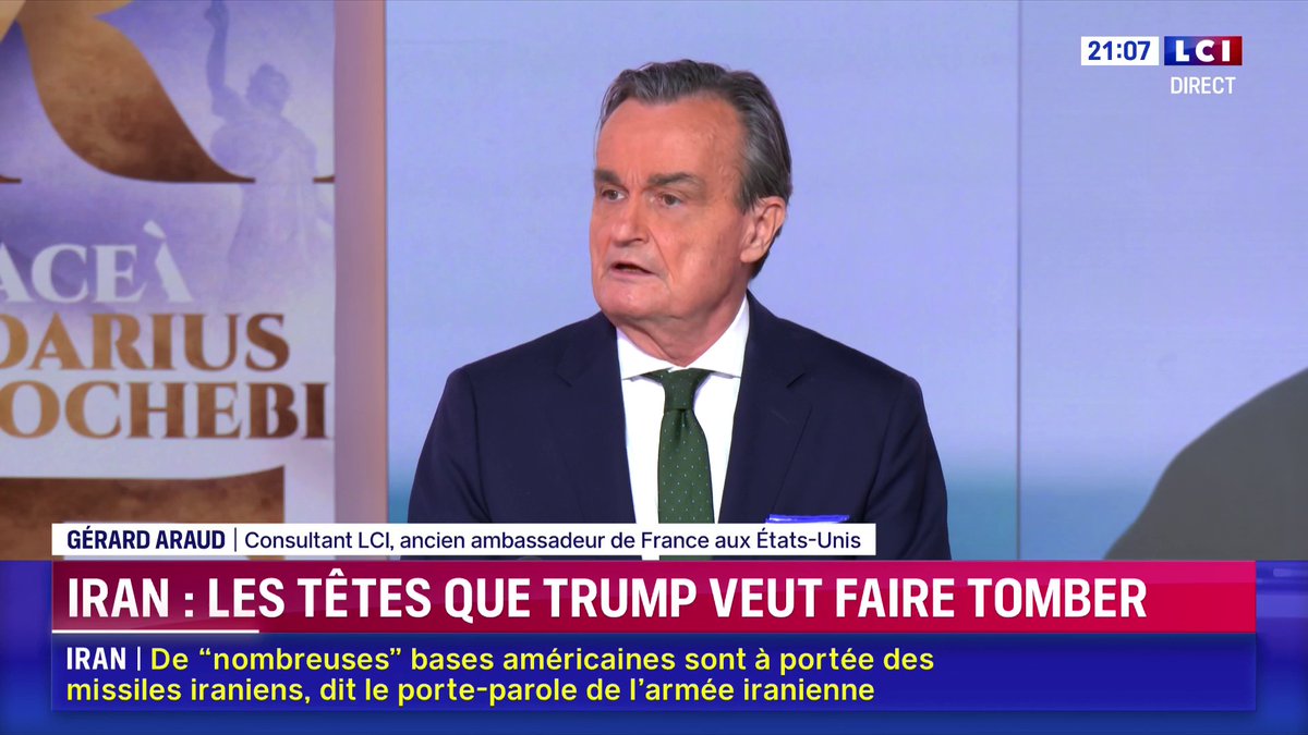 Canada : "Les Américains essaient de démanteler le Canada (...) Les États-Unis sont désormais des adversaires du Canada (...) Les États-Unis sont en train de se couper de tous leurs alliés même les plus précieux", Gérard Araud ▶️ Darius Rochebin