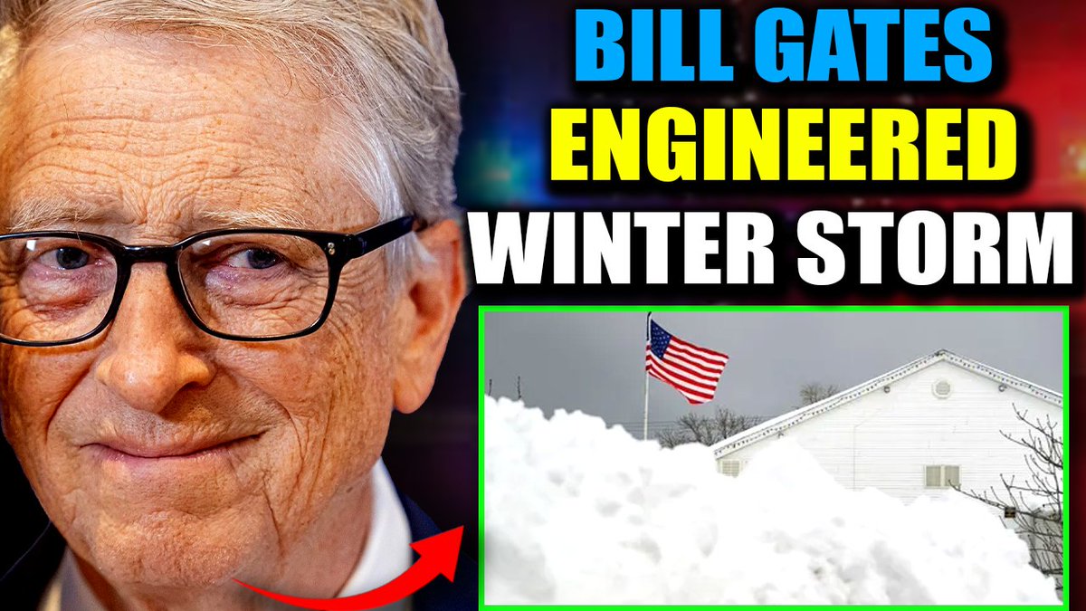RFK Jr Releases Evidence Bill Gates Engineered the Winter Storm The winter storm that swept across the United States wasn't an act of God. It was an act of war. RFK Jr.'s Chemtrails Task Force has uncovered what the media won't touch: the devastating storm was engineered. And the names behind it? All too familiar.