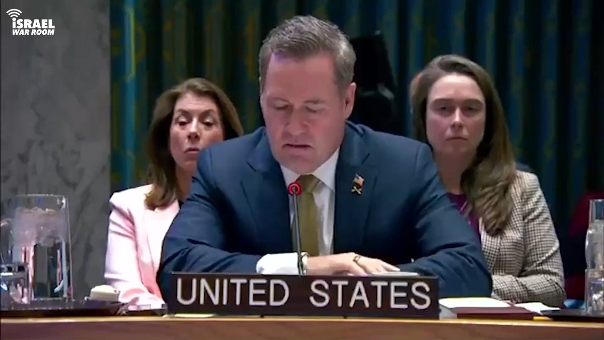 "Hamas must not have any role in the governance of Gaza, directly or indirectly, in any form, period. All military, terror, and offensive infrastructure, including tunnels and weapon production facilities, will be destroyed and not rebuilt." -Ambassador Mike Waltz Ambassador Mike Waltz Gaza's future is dependent on Hamas's disarmament.