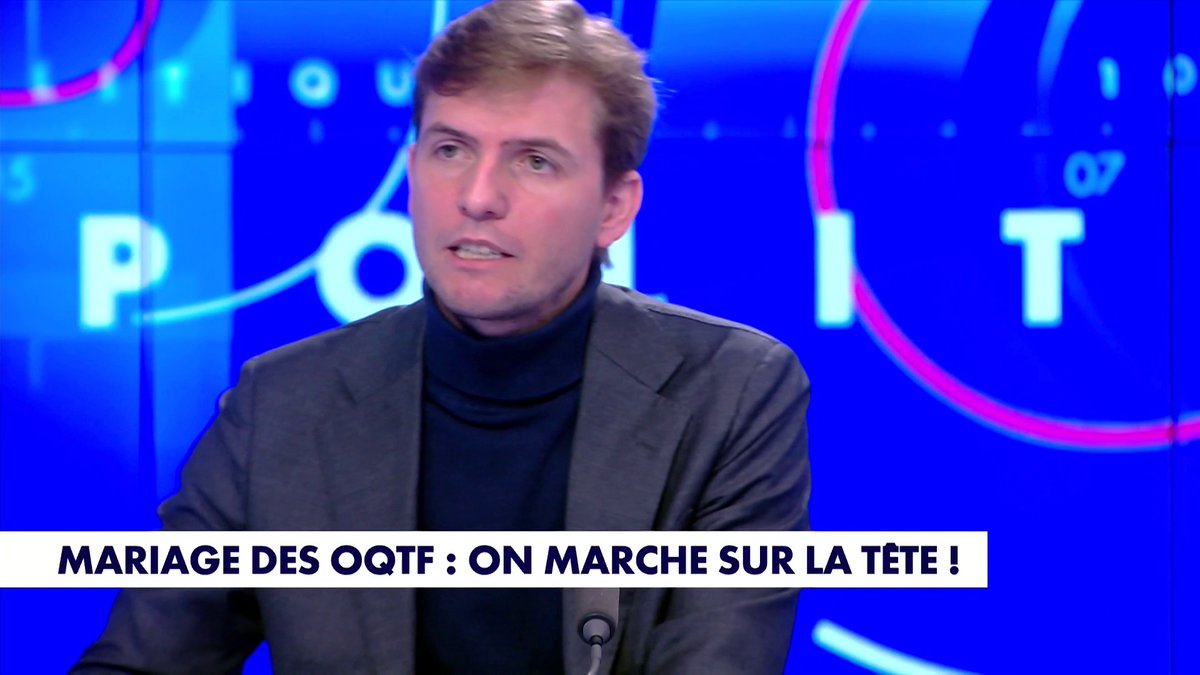À Chessy, le maire ayant refusé de marier un Algérien sous OQTF, encourra, une fois la date du mariage fixée, une astreinte de 3000 euros par jour pendant un mois s’il ne la respecte pas, la réaction d'Erik Tegnér : «Si nos impôts peuvent permettre d'empêcher ce mariage, je paie»