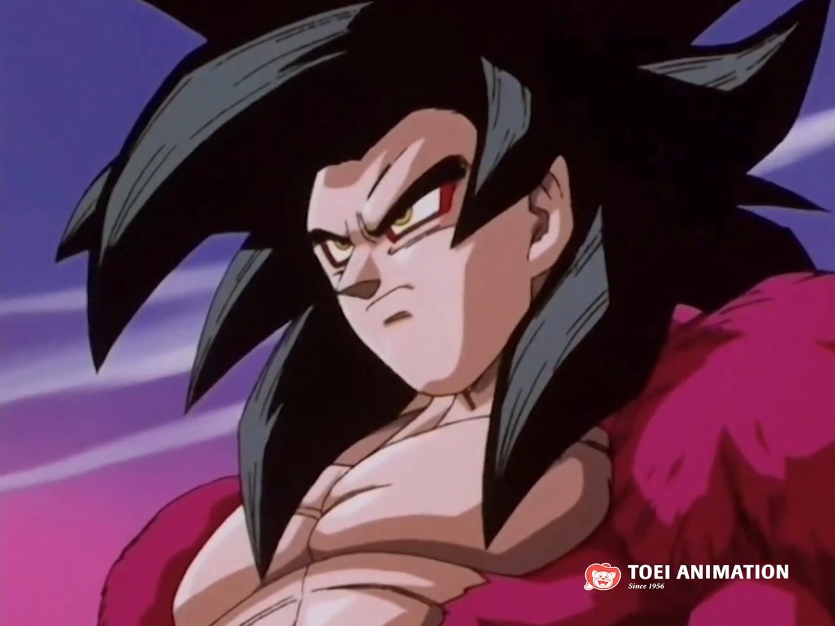 Han pasado 29 años desde que vimos a Goku transformarse en Super Saiyajin 4 por primera vez. 😱 ¡Comparte para celebrar! 🔮🐉 #DragonBallGT #Goku