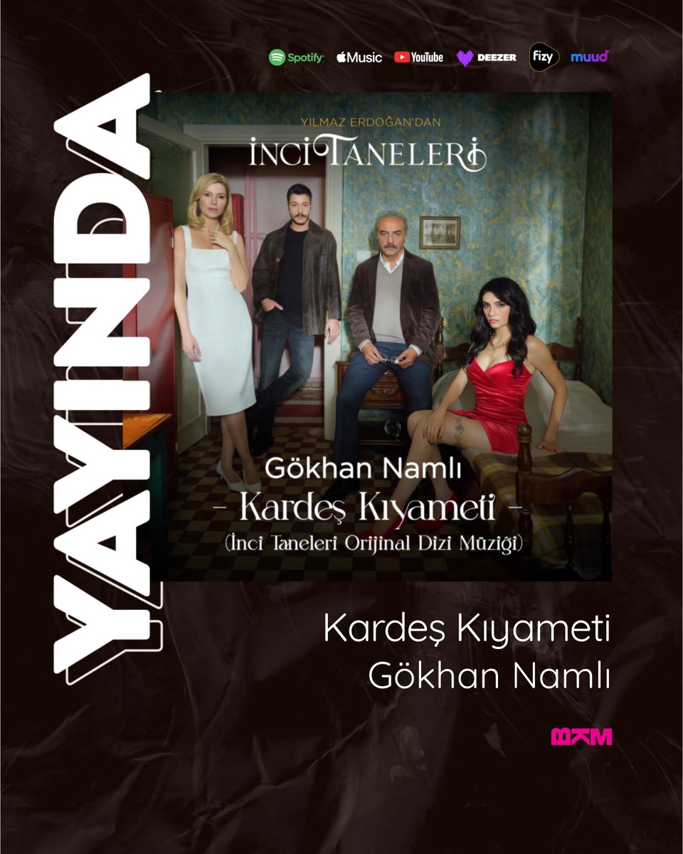 Gökhan Namlı - Kardeş Kıyameti (#İnciTaneleri Orijinal Dizi Müziği) şimdi tüm dijital müzik platformlarında yayında! Hemen dinlemek için: Söz: Yılmaz Erdoğan Müzik: Deniz Erdoğan Editör: Universal Music Publishing Türkiye Aranje: Süleyman Leylek İcra: Gökhan Namlı Yapım: BKM BKM