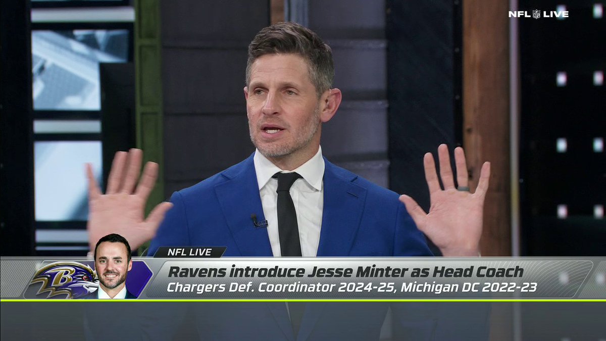 "I will always believe that a coordinator from [the Shanahan/McVay tree] is the best option." —Dan Orlovsky on how the Ravens new HC Jesse Minter will make their lives easier 🔥