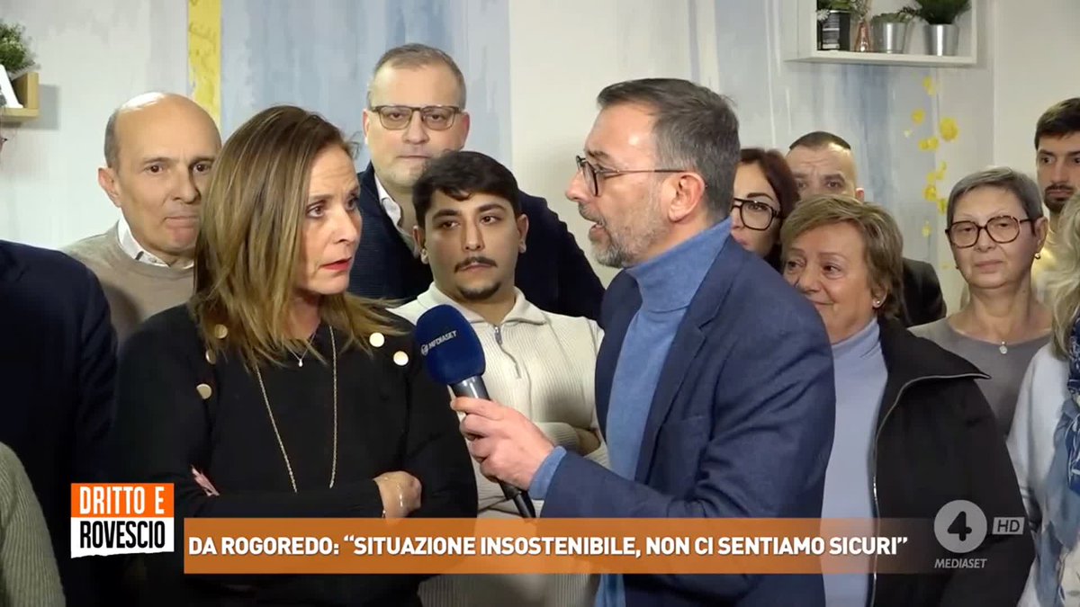 "Mia figlia è stata accerchiata da immigrati ed è stata molestata. Da anni la sinistra governa a Milano e viviamo situazioni come questa!" Una signora in collegamento da Milano a #drittoerovescio