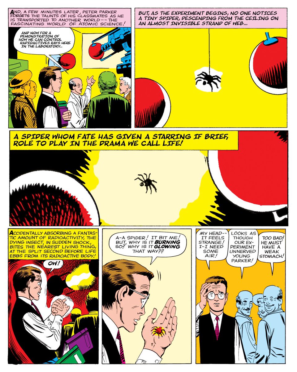 The spider that started it all. 📕: Amazing Fantasy (1962) #15