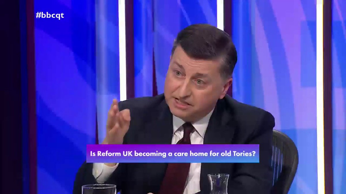 "We need to stop Reform from bringing that politics of polarisation and division" "Labour would be stupid not to platform somebody who clearly connects with working class people” Douglas Alexander and Jo Grady debate Andy Burnham being blocked from standing in a by-election #bbcqt