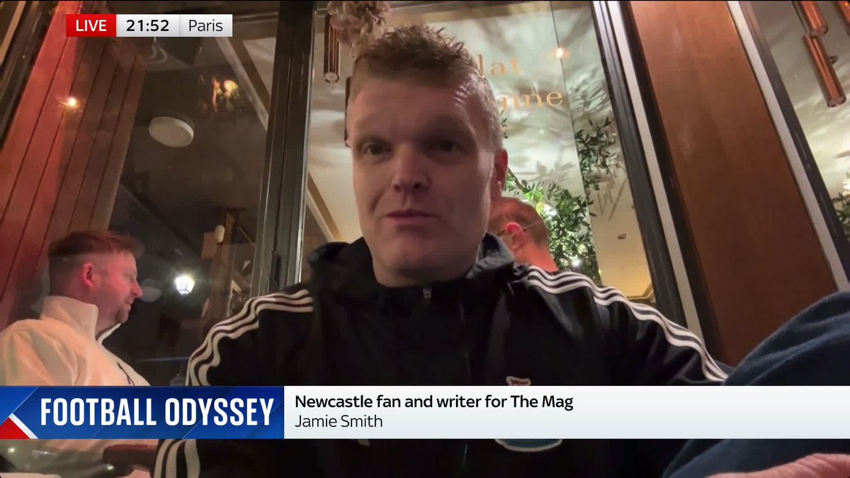 A group of Newcastle fans had an eventful journey to a game in Paris after getting stuck in Amsterdam. Jamie Smith tells Sarah-Jane Mee how a plane to Zurich and 'a taxi driver who was the Parisian equivalent of Steve McQueen' finally got them there. ➡️