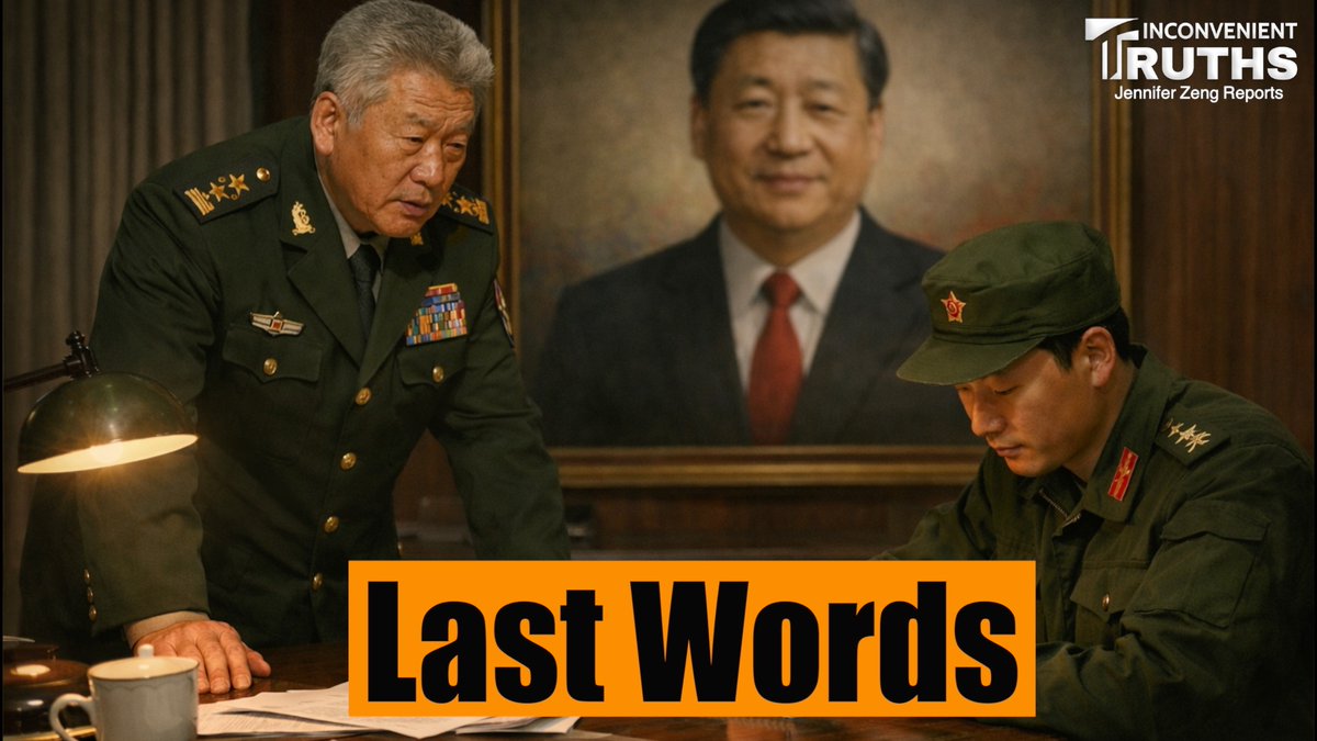 🚨 BREAKING: Alleged "Last Words" secret letter from Gen. Zhang Youxia exposes explosive rifts with Xi Jinping—opposing Taiwan invasion, endless purges, and turning the PLA into his personal army. Do you think this letter is real or fake? Why? Leave a comment and share your thoughts! 👇