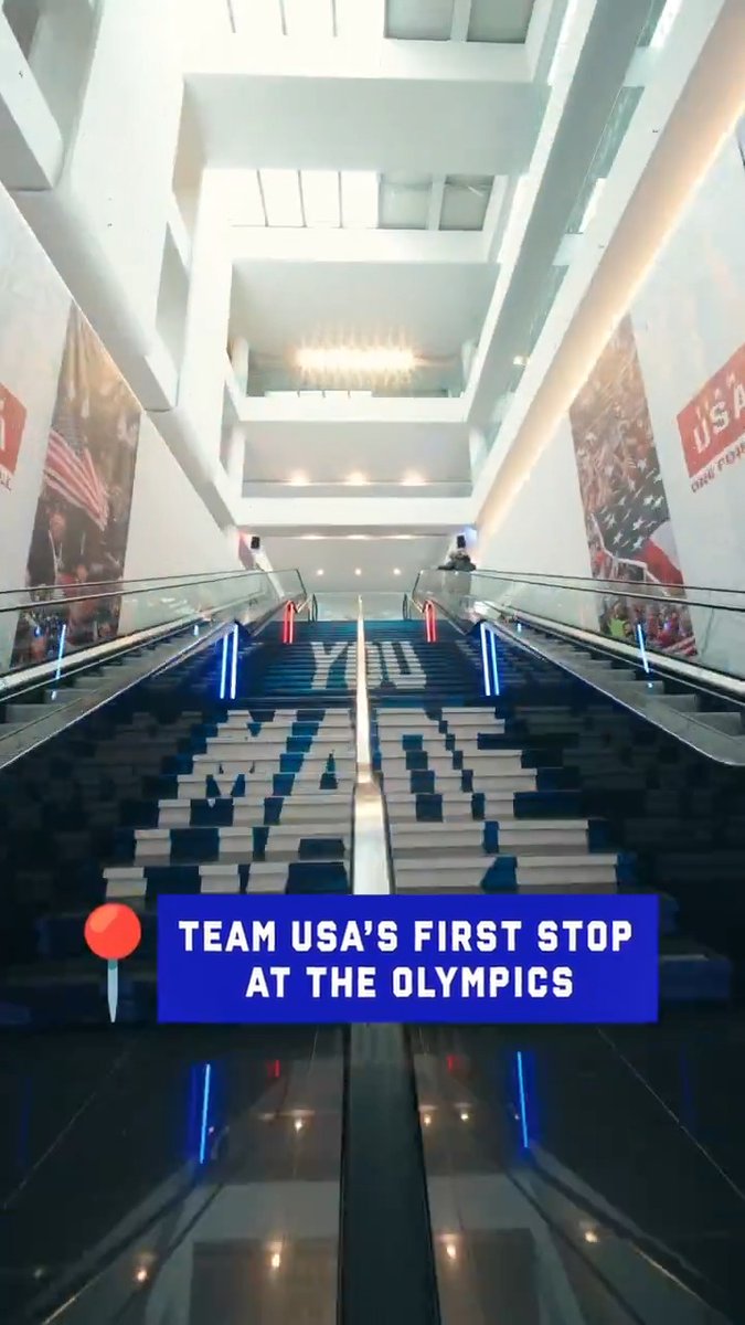 When it officially feels real. ๐บ๐ธ A first look at the Team USA Welcome Experience in Milan. #WinterOlympics