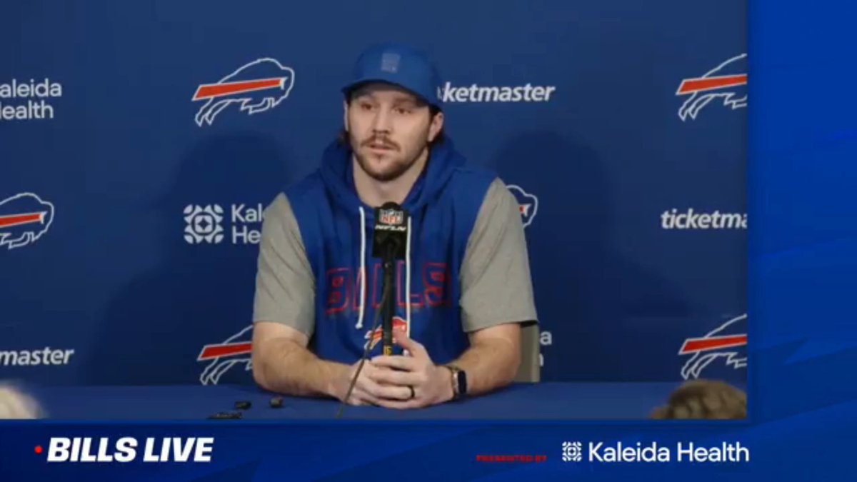 Other QBs around the league should take note. This is how you handle accountability. #BillsMafia