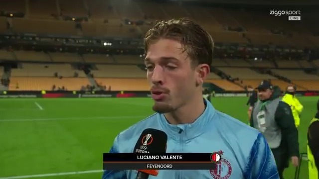 Luciano Valente: 'Enorm zuur en pijnlijk' 🗯️ #ZiggoSport #UEL #BETFEY