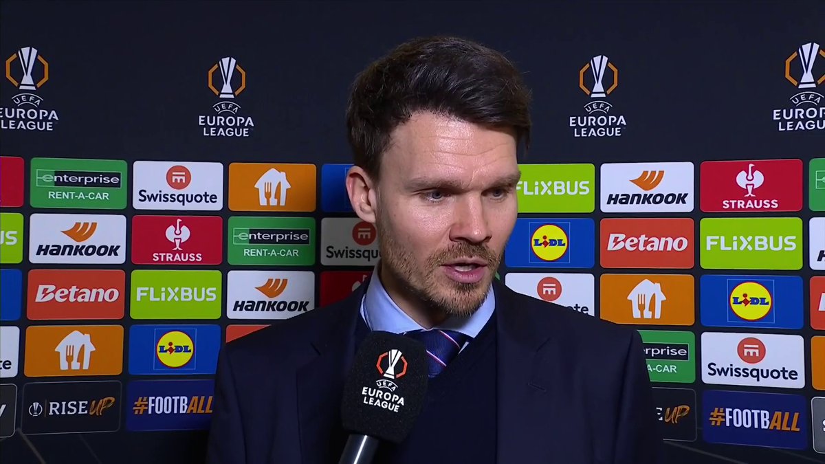 "We were competitive but we needed that extra quality in the final third" Danny Rohl gives Danny Jamieson his post-match thoughts after Rangers' 3-1 defeat to Porto... 📺 TNT Sports &amp; discovery+ UK