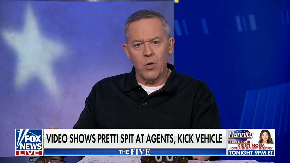 🚨 JUST IN: Greg Gutfeld drops TRUTH NUKE on the Left making Alex Pretti out as a hero — then video surfaces showing him viciously AMBUSHING police "The video demystifies the aura of the protester. It tears away the heroic portrayal that the media often does with protesters." "If Pretti had been arrested, the trajectory of his life would have been markedly different. He would have been alive." "Pretti's family has a very good civil case of negligence against the city. By not cooperating with ICE, their son is dead. That is not on ICE. That is Jacob Frey and Tim Waltz!" "No cops there to stop it because the mayor told them to ignore the protocol! Think about the long-term cost of that short-term feel-good virtue signal that allowed Jacob Frey to feel like a hero for a week and two people died because he wanted to feel good. Talk about how selfish that is." "The more you see this, the more America sees this, the better America is, because you're going to reduce the number of tragedies by demystifying the romance of this action." "The media presents an entirely opposite view of protesters. That is the protester going home alone, sad and depressed, going out again and doing the same thing, going home, going out." "They are troubled, SAD people. I said it about Good's family, and I'll say it about Pretti's family. They didn't want their relative there. If you could talk somebody out of it, you would!" "This video is the REALITY of the people swayed into these moral panics. Angry, aggressive, infantile, child-like, unstable, looking for trouble and tragically finding it." GregGutfeld
