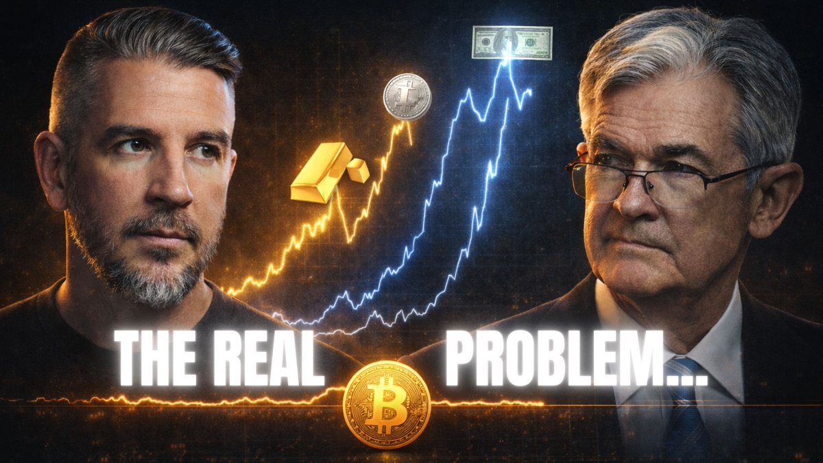 “Gold doesn’t move like this in healthy systems.” Gold and silver see insane volatility. The Fed shrugs off historic moves. Bitcoin looks broken. The signals don’t line up... New episode of No Second Best 👇