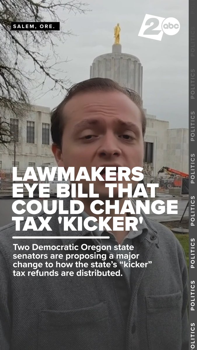 Two Democratic Oregon state senators are proposing a major change to how the state’s “kicker” tax refunds are distributed when revenue collections exceed forecasts. What do you think? Should Oregon change how the kicker works?