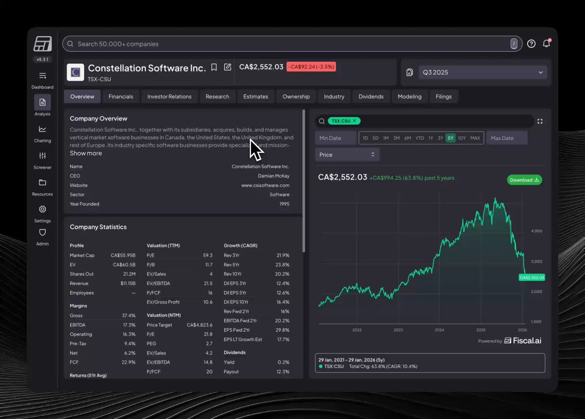 Oh Canada... Now live. Canadian Filings in the Terminal! 🔥