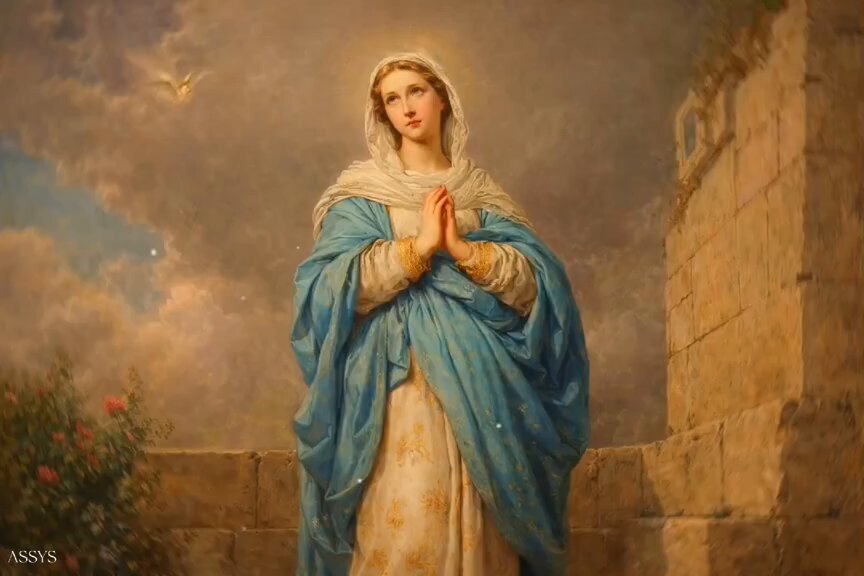 ♰ Pray the HAIL MARY in Latin! Demons HATE Latin ♰ "The Hail Mary well said – that is, with attention, devotion, and modesty – is, according to the saints, the enemy of the devil which puts him to flight, and the hammer which crushes him." - Saint Louis de Montfort 🇻🇦 Ave Maria, gratia plena, Dominus tecum. Benedicta tu in mulieribus, et benedictus fructus ventris tui, Iesus. Sancta Maria, Mater Dei, ora pro nobis peccatoribus, nunc, et in hora mortis nostrae. Amen 🙏 🇺🇸 Hail Mary, full of grace; the Lord is with Thee: blessed art thou among women, and blessed is the fruit of thy womb, Jesus. Holy Mary, Mother of God, prayer for us sinners, now and at the hour of our death. Amen 🙏