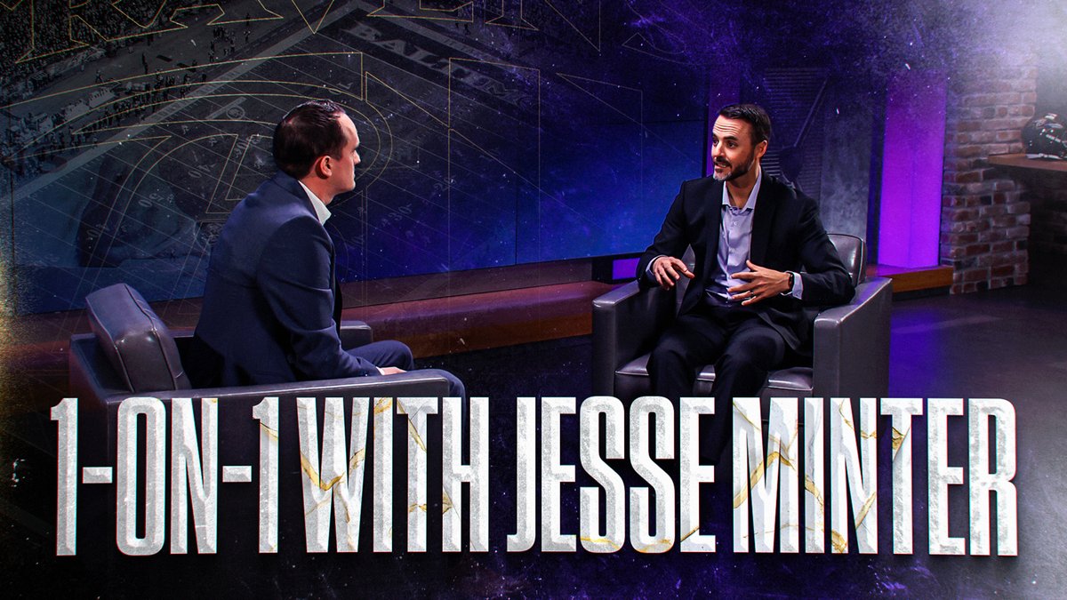 New head coach Jesse Minter sits down to talk his vision for the organization, working with Lamar Jackson and more: