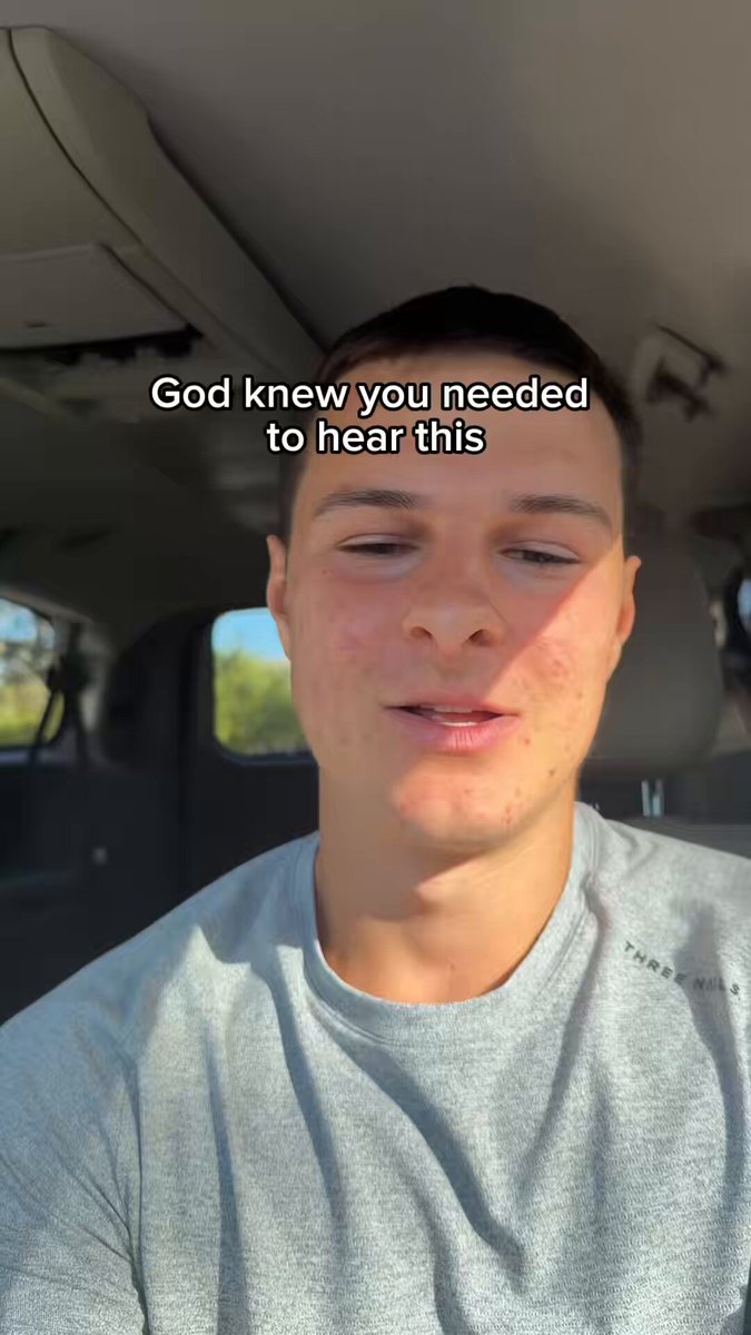don’t ignore this. God knew you needed this