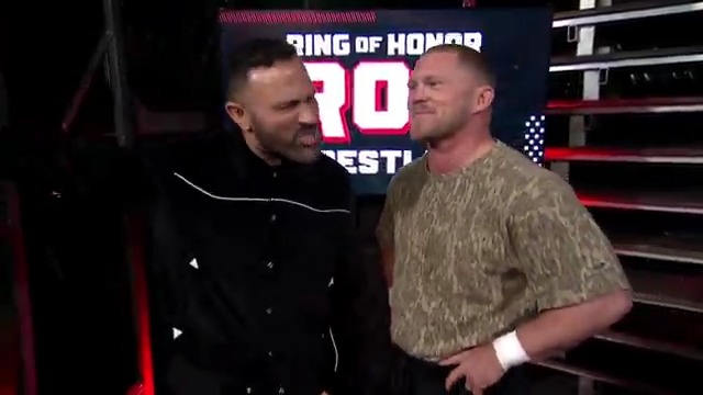 "How about Kazuchika Okada vs. Adam Priest for the #AEW International Title?" - ROCKY ROMERO🇵🇷 🇲🇽 🇺🇸 🇯🇵“Chico El Luchador”. PRIEST sets his sights on #AEW gold and dares Kazuchika Okada this Saturday on #AEWCollision! Watch #ROH TV on #HonorClub at