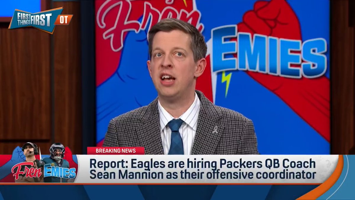 Report: Eagles hiring Packers QB Sean Mannion as OC. Danny Parkins reacts: “Nick Sirianni has had a lot of success being the CEO type coach. I do not think you want him bogged down calling plays so hey, they filled the job.”