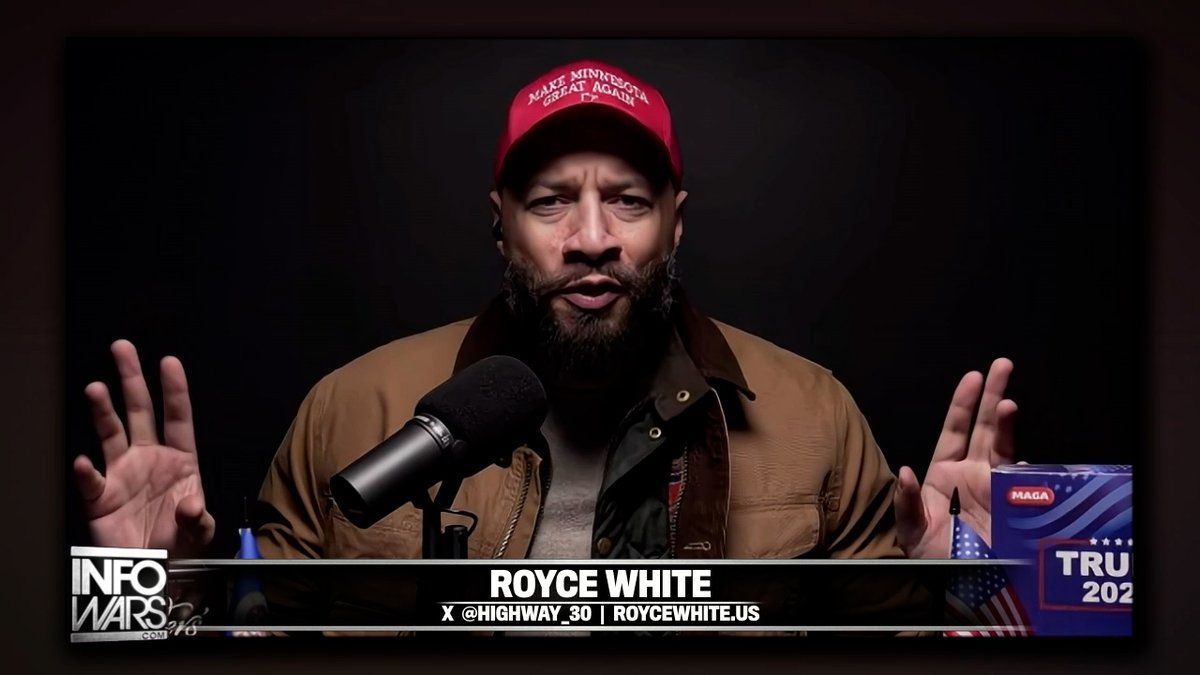 KEY ANALYSIS: "This Is A Psyop Of Biblical Proportions & The Epitome Of An Information War!" Royce White Reveals The War On Truth Taking Place With The Anti-ICE Riots In His Home Town Of Minneapolis, Reporting First-Hand Accounts From The Belly Of The Democrat Beast! Royce White 🇺🇸