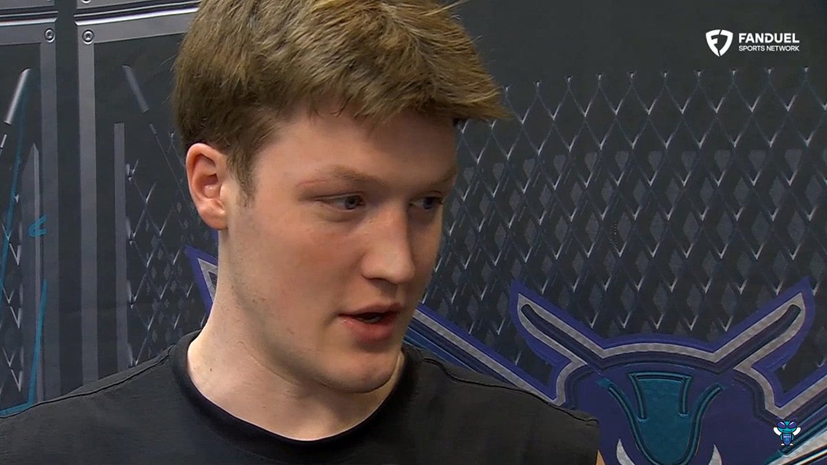 🎙️ Kon Knueppel on facing Cooper Flagg: "It'll be fun to compete against him. Obviously, he's a great player. And so I think it's fun to compete against the best players, and that's who he is. So it should be a good challenge for us tonight."