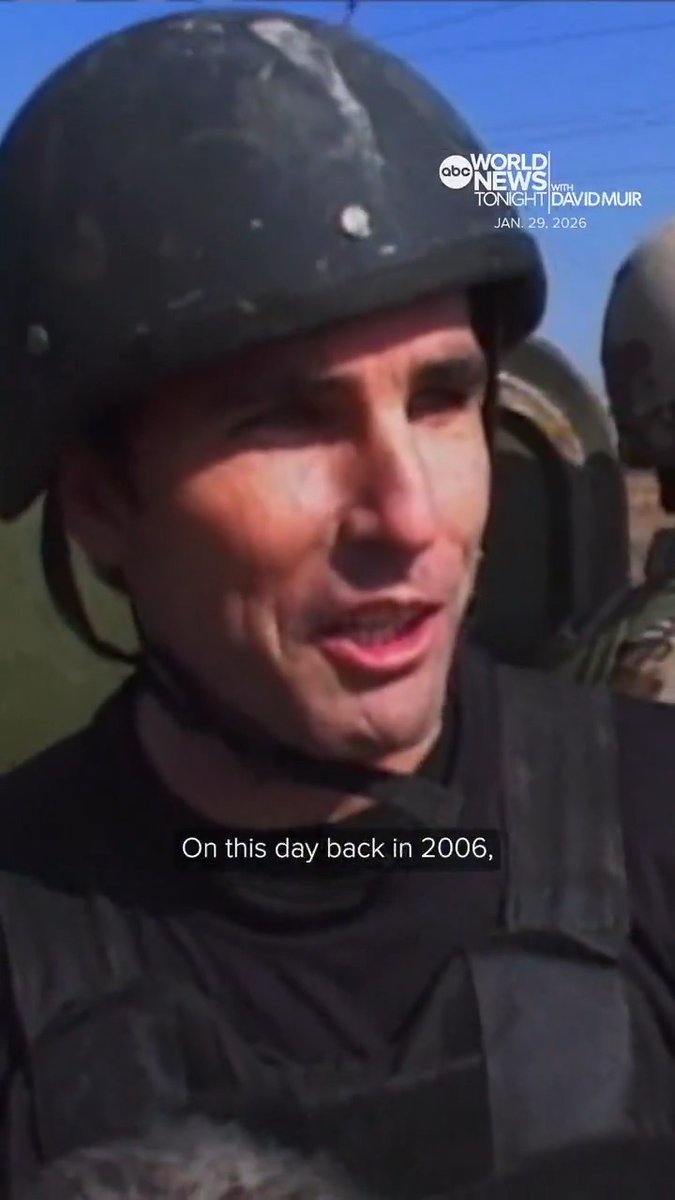 On this day in 2006, ABC News News’ Bob Woodruff suffered a horrific roadside bomb during a reporting trip to Iraq. He suffered a traumatic brain injury that impacted his speech and memory, but he has made a remarkable recovery. David Muir has more.