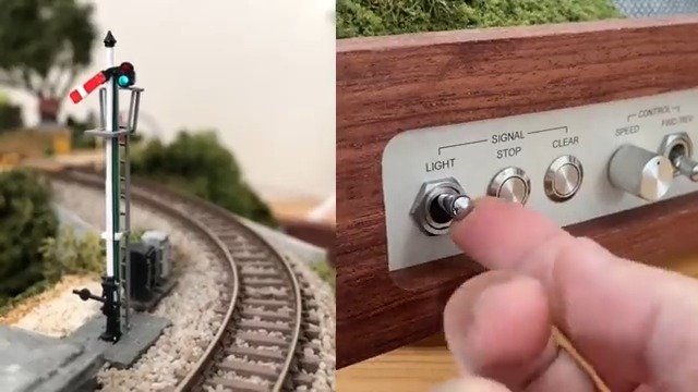 腕木式信号機が好きすぎて、TOMIXのそれをレイアウトパネルから動かせるように改造しました！ #鉄道模型 #Nゲージ #ジオラマ