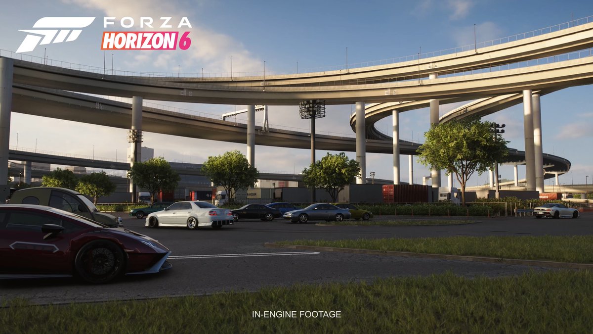 大黒PAから深夜の峠バトルまで #ForzaHorizon6