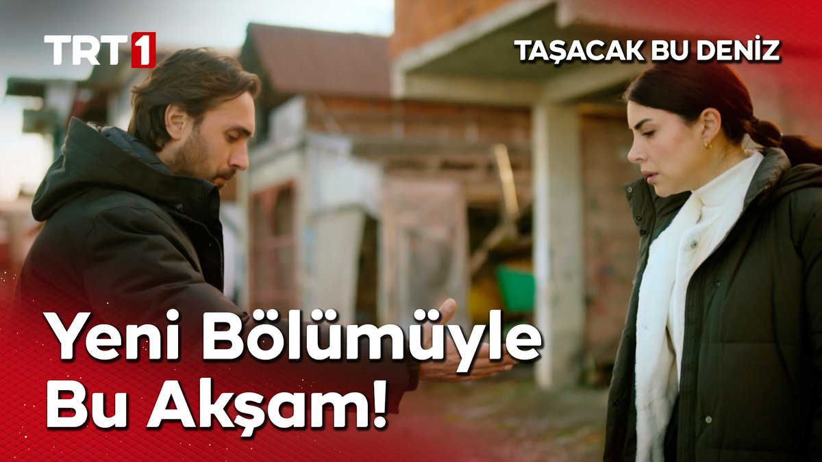 "Geliyor musun benimle?" #TaşacakBuDeniz yeni bölümüyle bugün 20.00’de TRT 1’de. Taşacak Bu Deniz