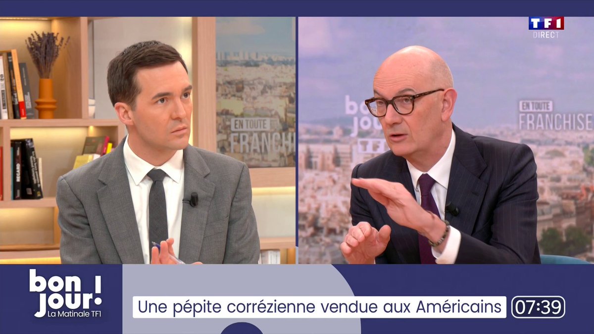 ▶️ La pépite corrézienne LMB Aerospace vendue aux Américains 🗣️ "Quand je vois S. Knafo, J. Bardella et J.-L. Mélenchon d'accord sur quelque chose, je me dis qu'il y a pas mal de chance qu'ils disent n'importe quoi" : Roland Lescure sur les critiques 📺 #EnTouteFranchise