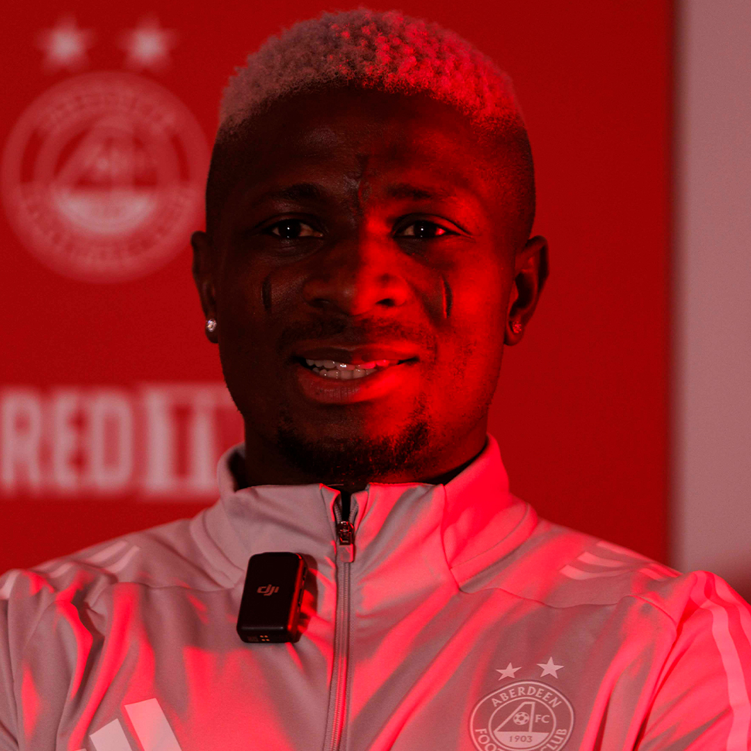 Afeez Aremu talks about Sir Alex Ferguson, his style of players as signs for Aberdeen FC in Scotland 🔥🇳🇬