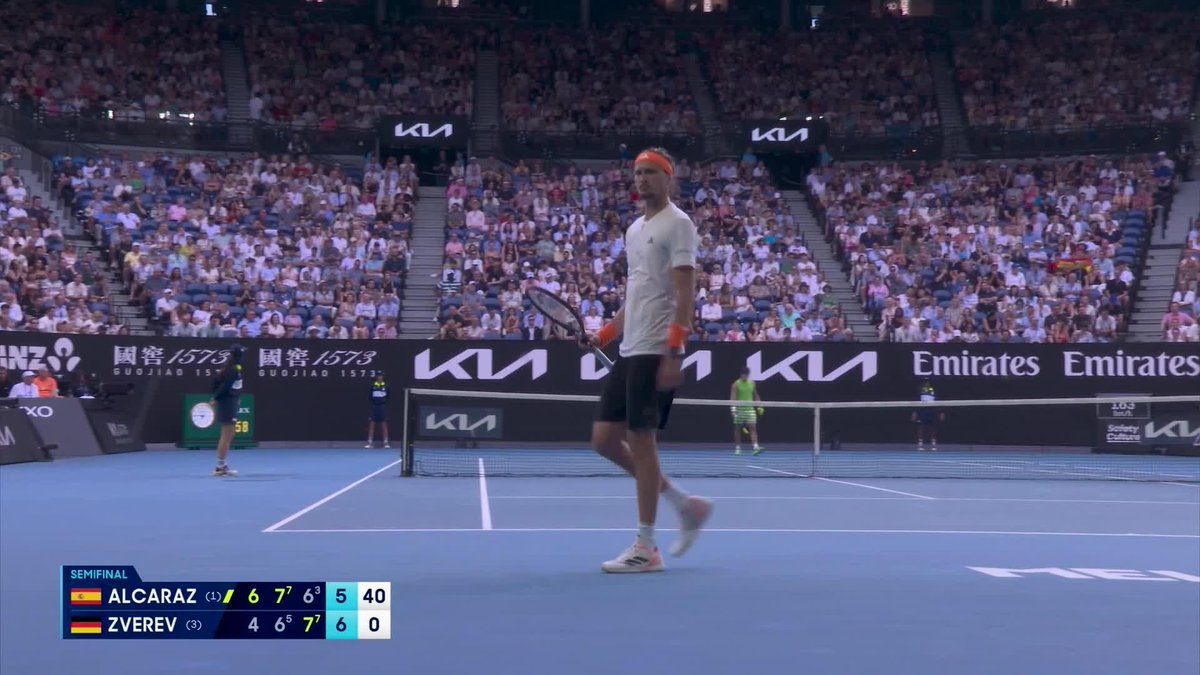 Third consecutive tiebreak incoming 🍿 Wide World of Sports • ESPN • TNT Sports • WOWOWテニス • #AO26