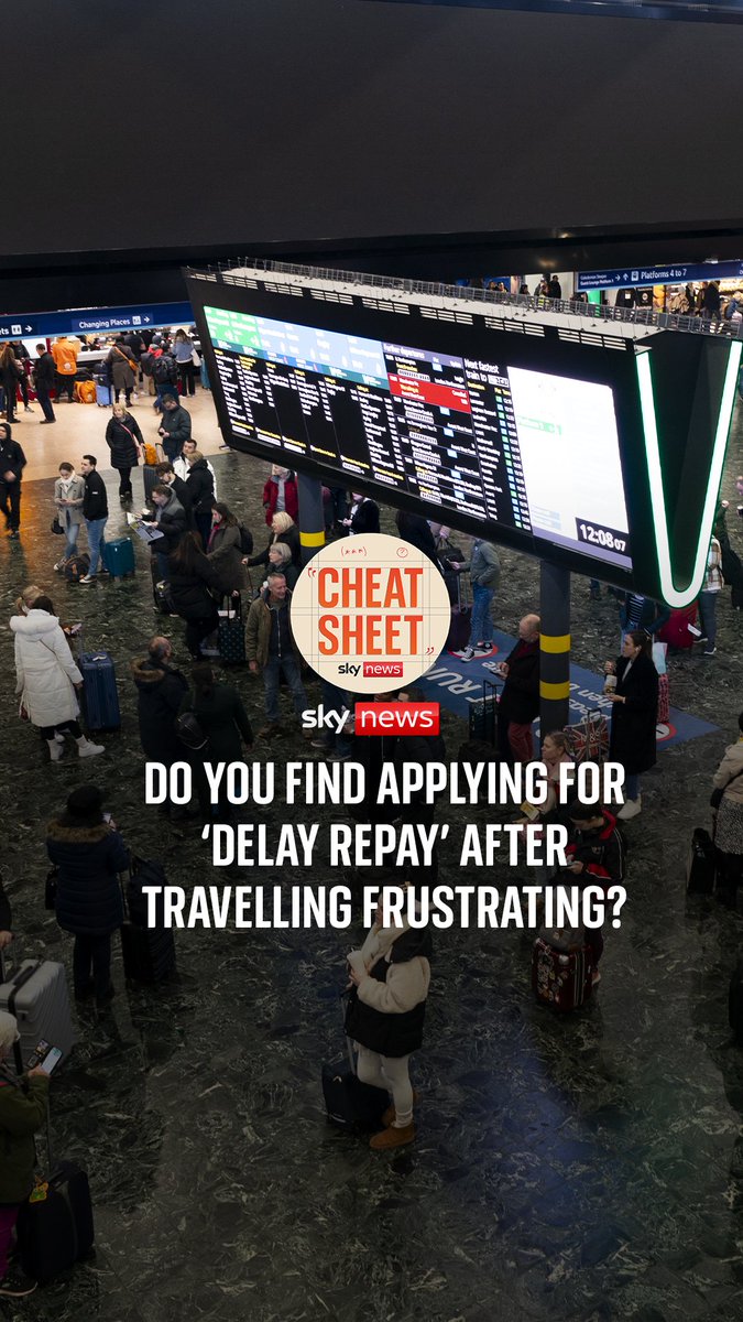 Trainline calls for 'rail reform' as it finds passengers are missing out on more than £80m per year in delay compensation because of “unacceptable” claims processes 🚆😮 ￼ Anna Jones and Kamali Melbourne have today's top stories in 10 minutes. 🎧