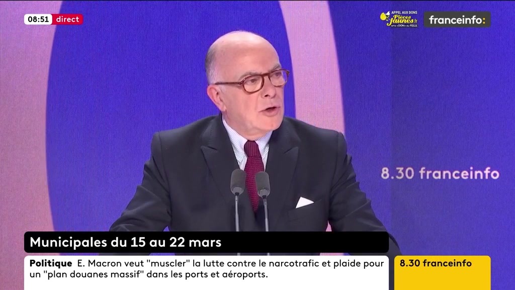 🔴 Alliance PS/LFI ➡️ "Je combats aussi LFI, d'abord parce que je combats le RN. L'objectif, c'est que le pays ne bascule pas entre les mains de l'extrême droite. [...] Cette alliance fabrique du vote RN", dit Bernard Cazeneuve, ancien Premier ministre