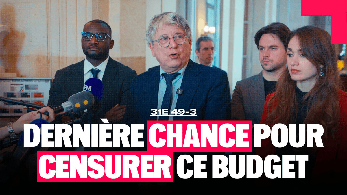 🔴🗣️ URGENT ! Réaction d'Eric Coquerel après le 31e 49-3 de la Macronie ! « Nous avons été élus pour nous opposer au macronisme, pas leur servir de béquille. Ce budget puise dans le programme de l'extrême droite. Ceux qui ne vont pas censurer ouvrent la voie à des textes à la fois discriminatoires, racistes et autoritaires. Si le PS ne vote pas la censure, on pourra très clairement dire qu'ils sont dans un soutien sans participation au gouvernement. »