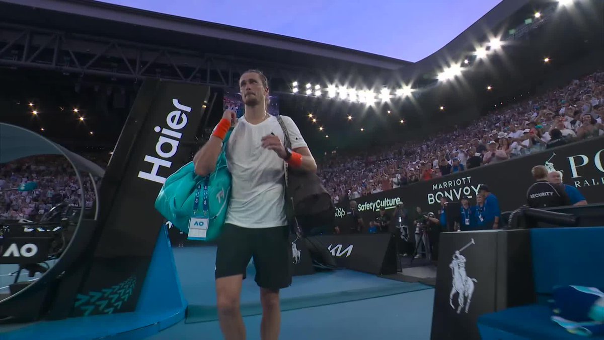 Sascha, thankyou for helping bring to life one of the most epic #AusOpen matches in history and a great #AO26 campaign 🤝 Wide World of Sports • ESPN • TNT Sports • WOWOWテニス • #AO26